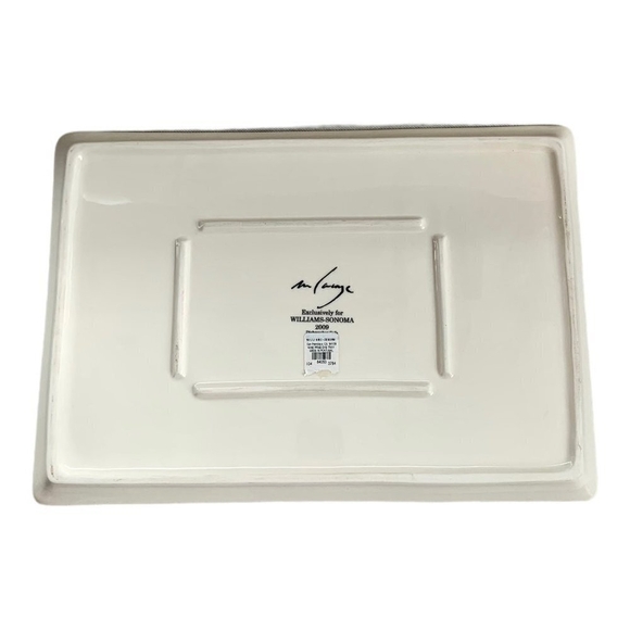 Large PLATTER Williams Sonoma Marc Lacaze 2009 Culinary Wine Map of France Tray - Picture 4 of 5